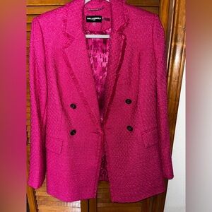 Karl Lagerfeld Pink Women's Blazer